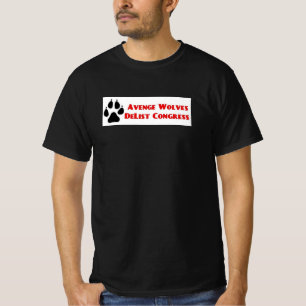 T-shirt Vengez les loups Délistez Votez-les hors du Congrè