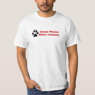 T-shirt Vengez les loups, radiez le Congrès, votez-les deh