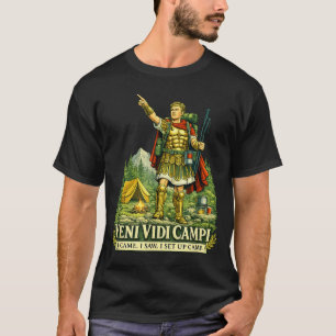 T-shirt Veni Vidi Cam Drôle Camng Soldat Romain Latin