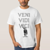 T-shirt Veni Vidi Vici Citation César Motivationnalisme Ho (Devant)