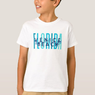 T-shirt Venice Beach Floride (Ocean Waves)