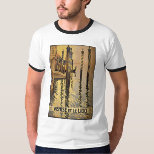 T-shirt Venise et le Lido 1920 Venise, Italie