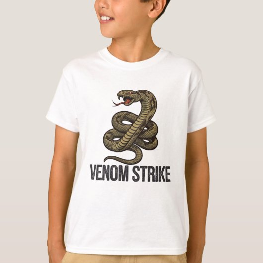 T-shirt Venom Fury : Grève mortelle de crotales (Devant)