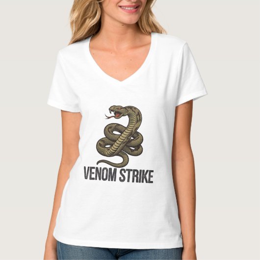 T-shirt Venom Fury : Grève mortelle de crotales (Devant)