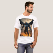 T-shirt "Vénome vilain : Libérez le côté sombre" (Devant entier)