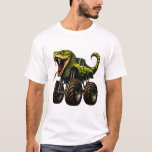 T-shirt Venomous Viper Monster Truck<br><div class="desc">Bring the strike of the wild to monster truck power with this venomous viper monster truck design! Featuring a fierce snake combined with a massive off-road truck and oversized tires.</div>
