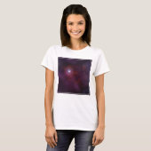 T-shirt Vent Pulsar D'Une Étoile Neutron. (Devant entier)