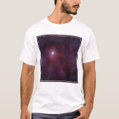 T-shirt Vent Pulsar D'Une Étoile Neutron. (Devant)