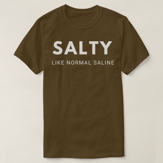 T-SHIRT VENTE COMME LA SALINE NORMALE 4 (Design devant)