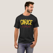 T-shirt Vente de garage Éclairage Éthrifteurs Vente de gar (Devant entier)