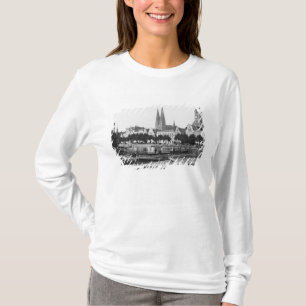 T-shirt Vente du bois sur la rivière Trave, Lübeck, c.19