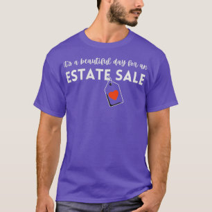 T-shirt Vente immobilier pour femmes Antiquité Vintage Thr