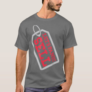 T-shirt Vente Panique - Marché Stock Jour Trader