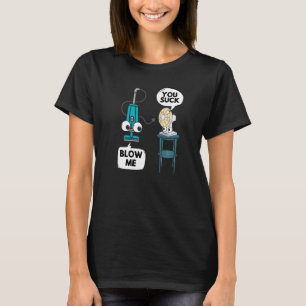 T-shirt Ventilateur à vide Jeux de mots Sarcasme Humour B