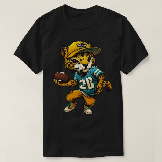 T-shirt Ventilateur américain Jaguars (Design devant)
