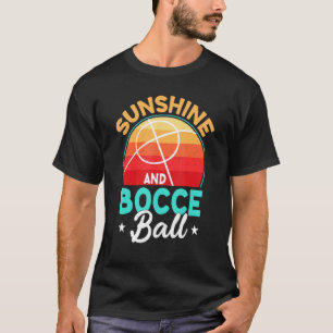T-shirt Ventilateur de balle de balle de soleil et de ball