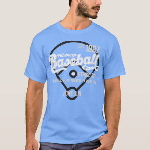 T-shirt Ventilateur de baseball vintage Pittsburgh Est 188