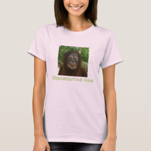 T-shirt Ventilateur de faune d'Orangutans