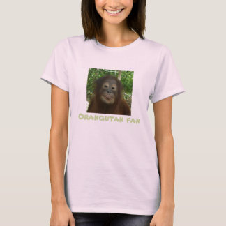 T-shirt Ventilateur de faune d'Orangutans
