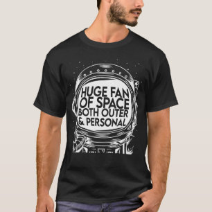 T-shirt Ventilateur De L'Espace À La Fois Extérieur Et Per