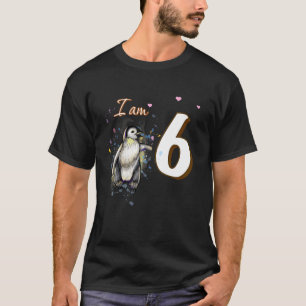 T-shirt Ventilateur de pingouins du 6e anniversaire