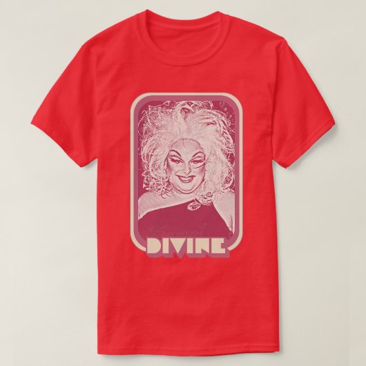 T-shirt Ventilateur de style Divine Retro 80s (Design devant)
