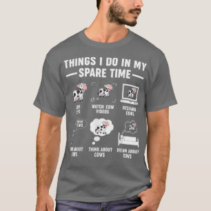 T-shirt Ventilateur de vache fermier vaches amusantes