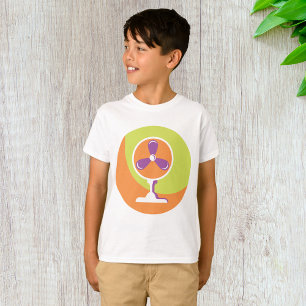 T-shirt Ventilateur électrique rétro coloré Summer Pop Art