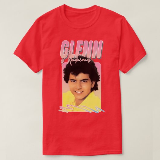 T-shirt Ventilateur Glenn Medeiros 80s (Design devant)