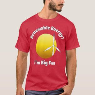 T-shirt Ventilateur grand ix27m d'énergie renouvelable