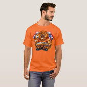 T-shirt Ventilateur orange (Devant entier)