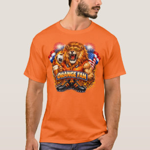 T-shirt Ventilateur orange