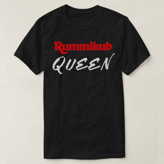 T-shirt Ventilateur Premium de Rummikub Queen Player (Design devant)