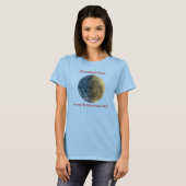 T-shirt Ventilateurs au clair de lune - Sauver le monde (Devant entier)