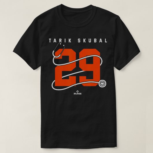 T-shirt Ventilateurs de baseball Tarik Skubal Médecins Inf (Design devant)