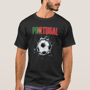 T-shirt Ventilateurs De Football Portugais - Football Port