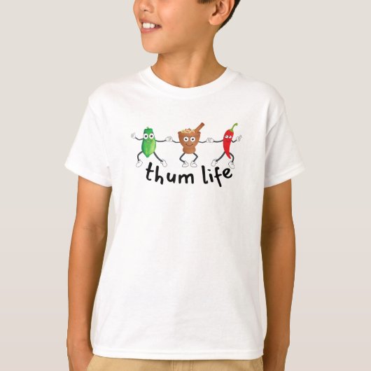 T-shirt Ventilateurs De Salade De Papaya (Thum Life) (Devant)