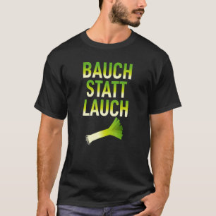 T-shirt Ventre Au Lieu De Leek Sarcastique Grand-pa Femme