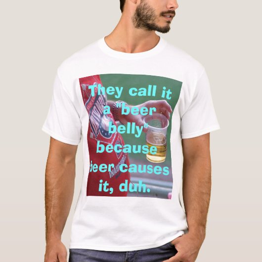 T-shirt Ventre de bière (Devant)