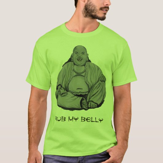T-shirt Ventre de Bouddha de bande de frottement (Devant)