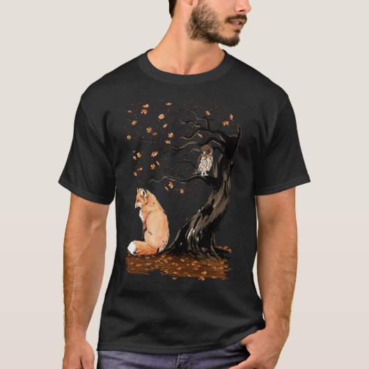 T-shirt Vents D'Automne (Devant)