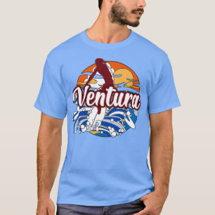 T-shirt Ventura surf plage destination cadeaux