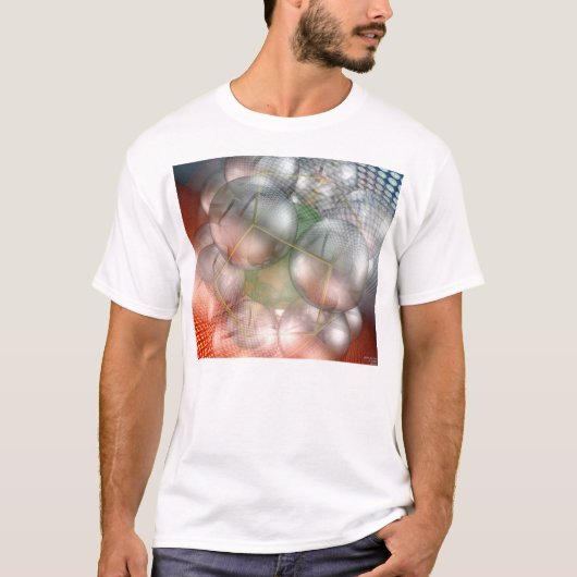 T-shirt Vénus et Mars par Martineau (Devant)