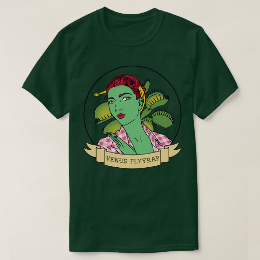 T-shirt Vénus Flytrap (Design devant)