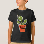 T-shirt Venus Flytrap Carnivorous Like Flies (Devant)