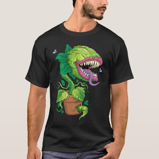 T-shirt Venus Flytrap Monster Carnivorous Plant Carnivore (Devant)