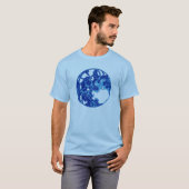 T-shirt Ver de la fractale 1. 4 (Devant entier)