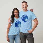 T-shirt Ver de la fractale 1. 4 (Unisexe)