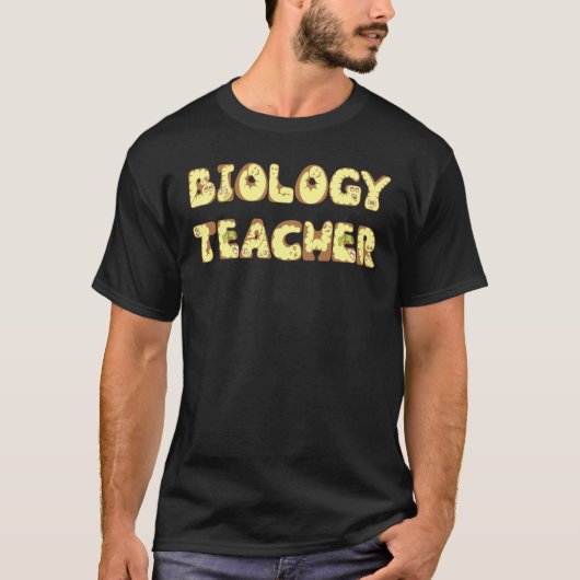 T-shirt Ver enseignant en biologie (Devant)
