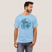 T-shirt Ver fossile. 5 (Devant entier)